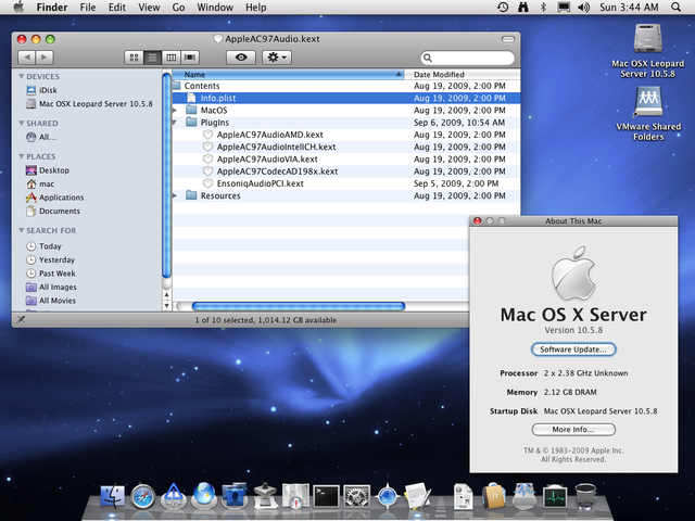 free mac os x download for virtualbox