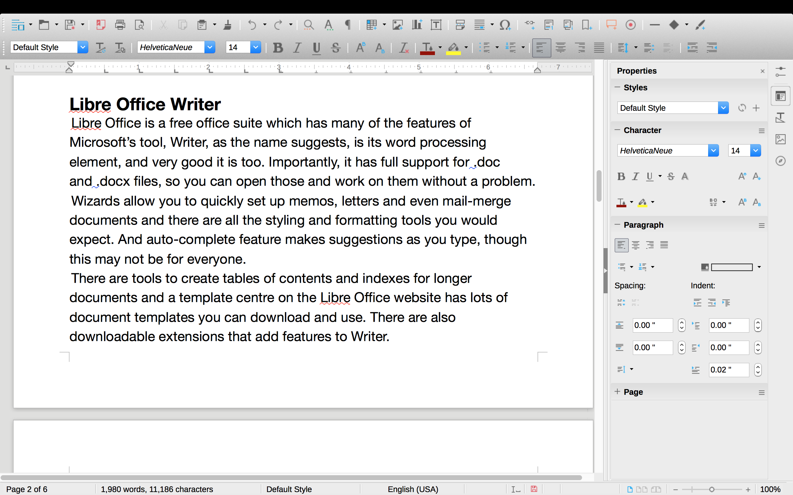 word processing software for mac